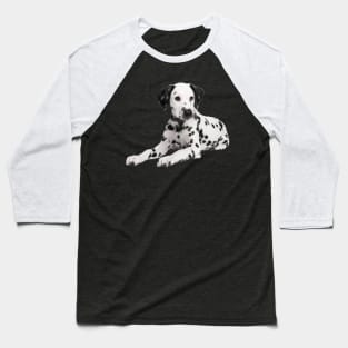 Dalmatian Dog, Love Dalmatians Baseball T-Shirt